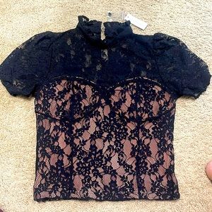 NY & Co lace top Sz MED